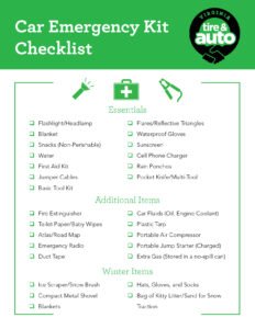 [Printable] Car Emergency Kit Checklist: 13+ Items to Keep in Your Car ...